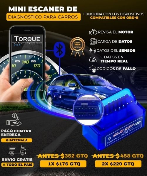 Mini Escaner de Diagnostico para Carros