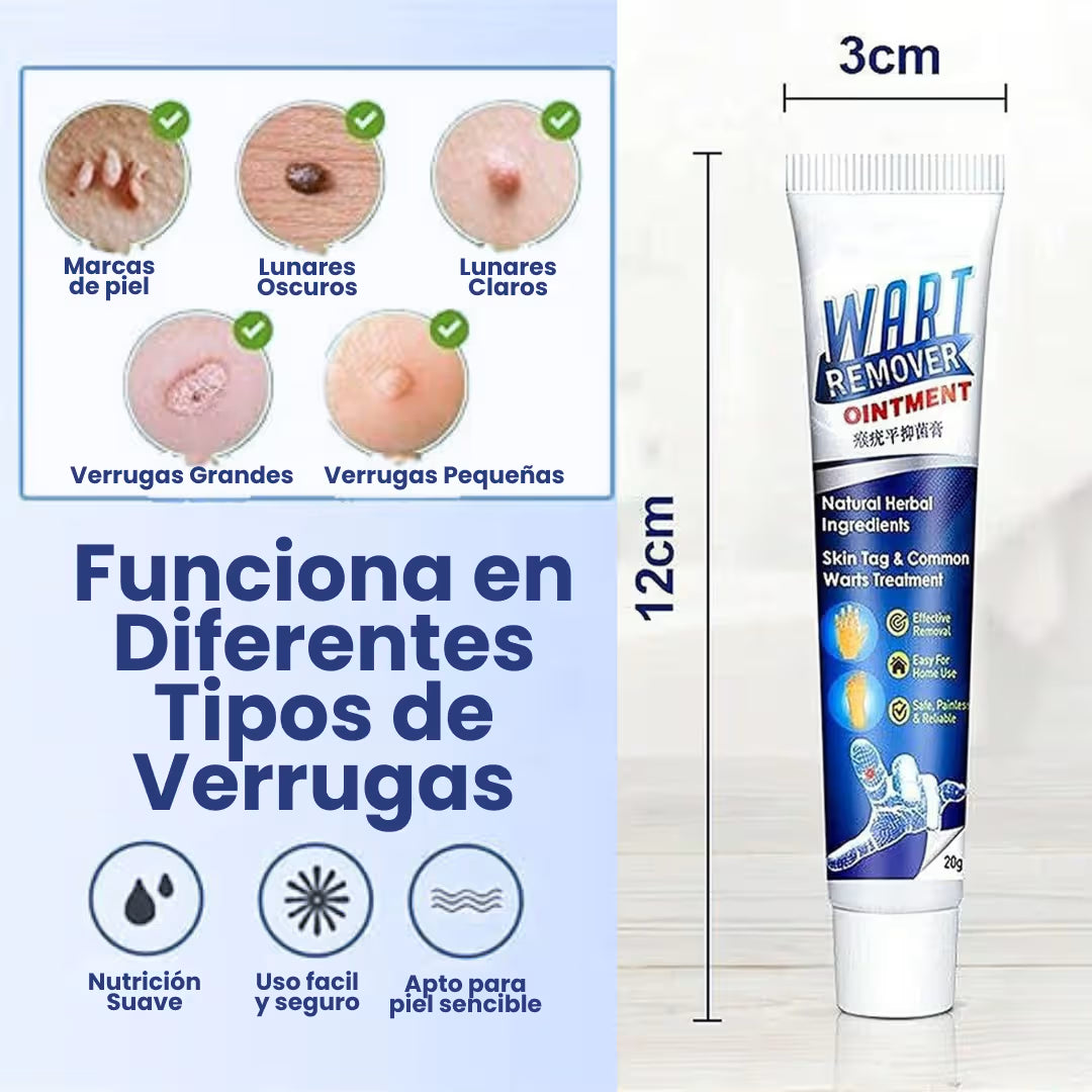 Tratamiento Eliminador de Verrugas- Paga 1 Lleva 2 + Envio Gratis