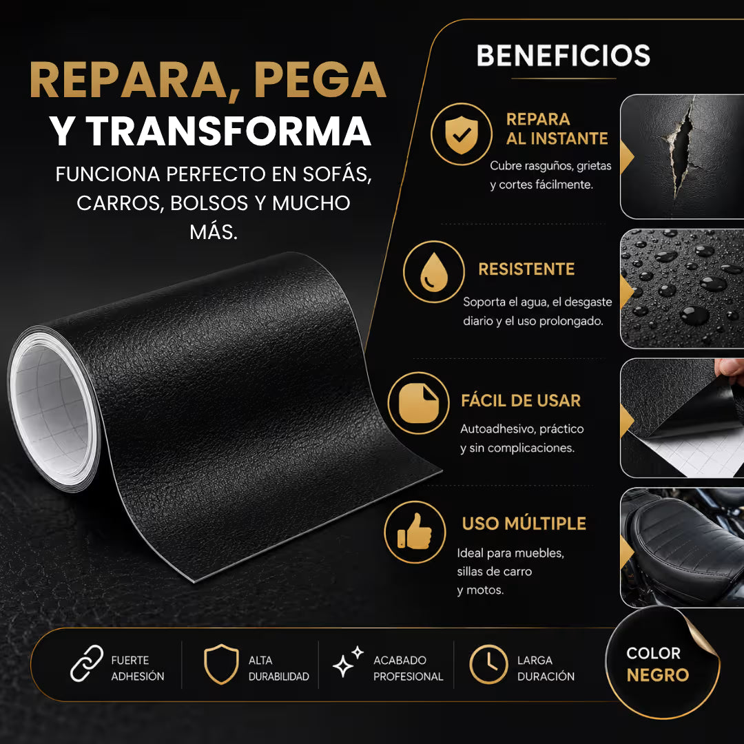 Cuero Adhesivo para reparación - OFERTA 2X1